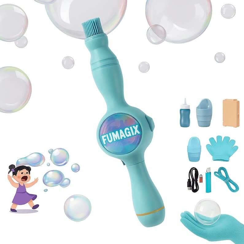 Imagem principal do produto Fumagix em uso com crianças.